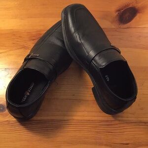Deer Stags Kid’s Black Loafers